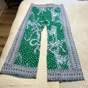 Lilly Pulitzer multi colored loose pants